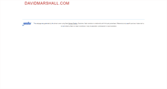 Desktop Screenshot of davidmarshall.com